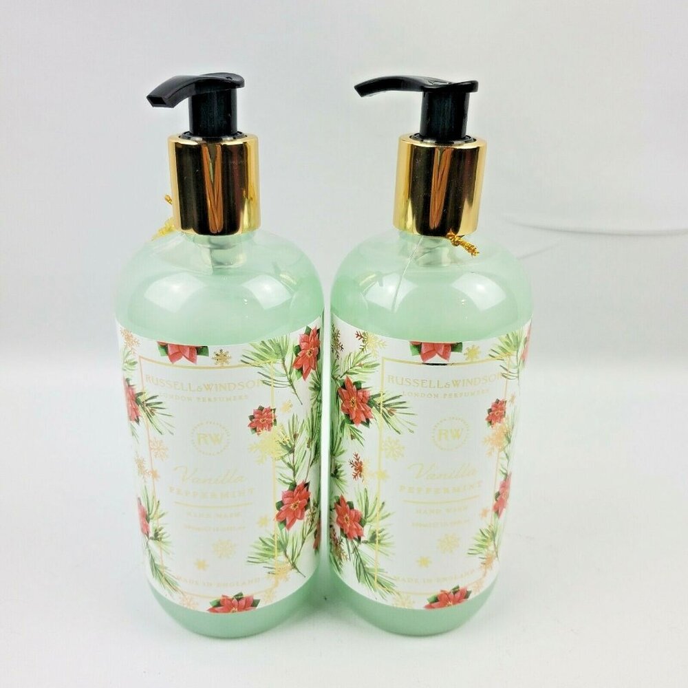 2X Russell & Windsor Vanilla Peppermint Hand Wash 16.9oz Each